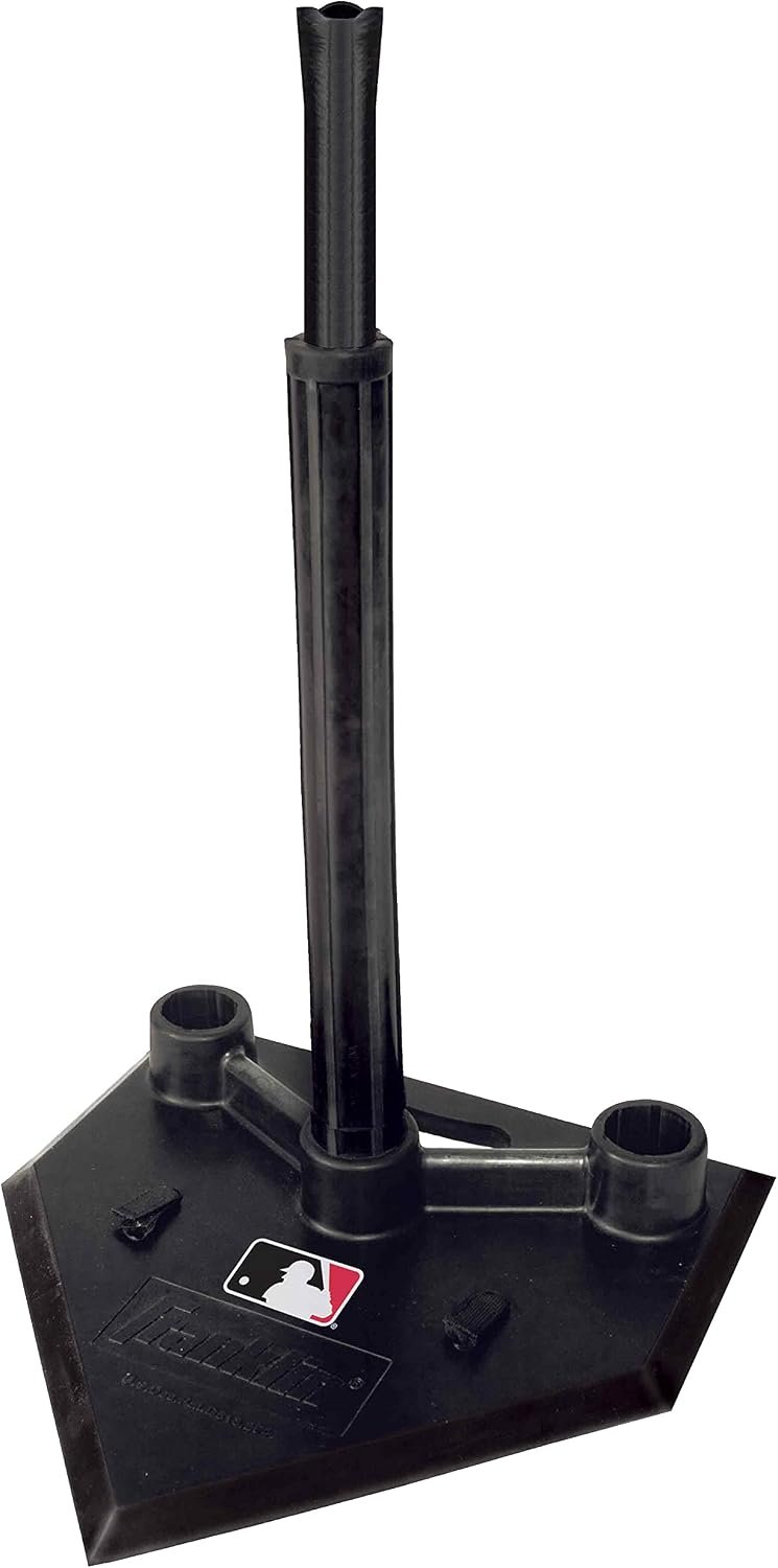 MLB 3 Position Black Batting Tee To-Go
