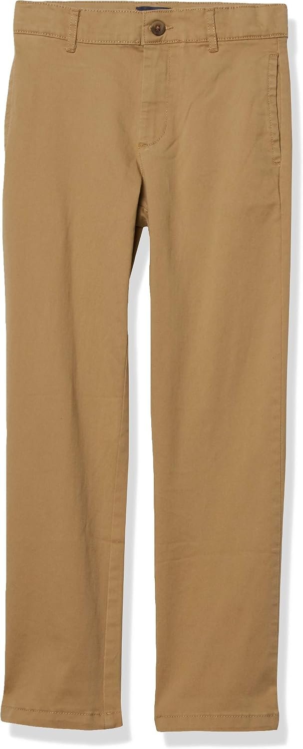 The Children’s Place Boys Stretch Chino Pants,Flax Single,10S