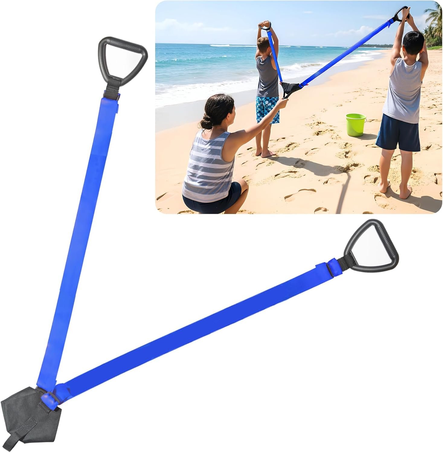 Water balloons launcher slingshot heavy duty 500 yards 2026 upgrade | Water balloon slingshot heavy duty 3 man 500 yards catapult rocket adult Toys games for kids cannon spyra water gun