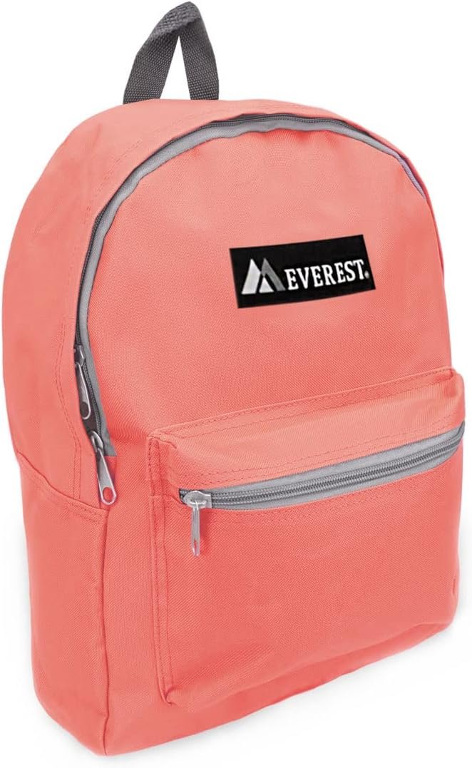 Everest 1045K Basic Backpack, 15″, Coral
