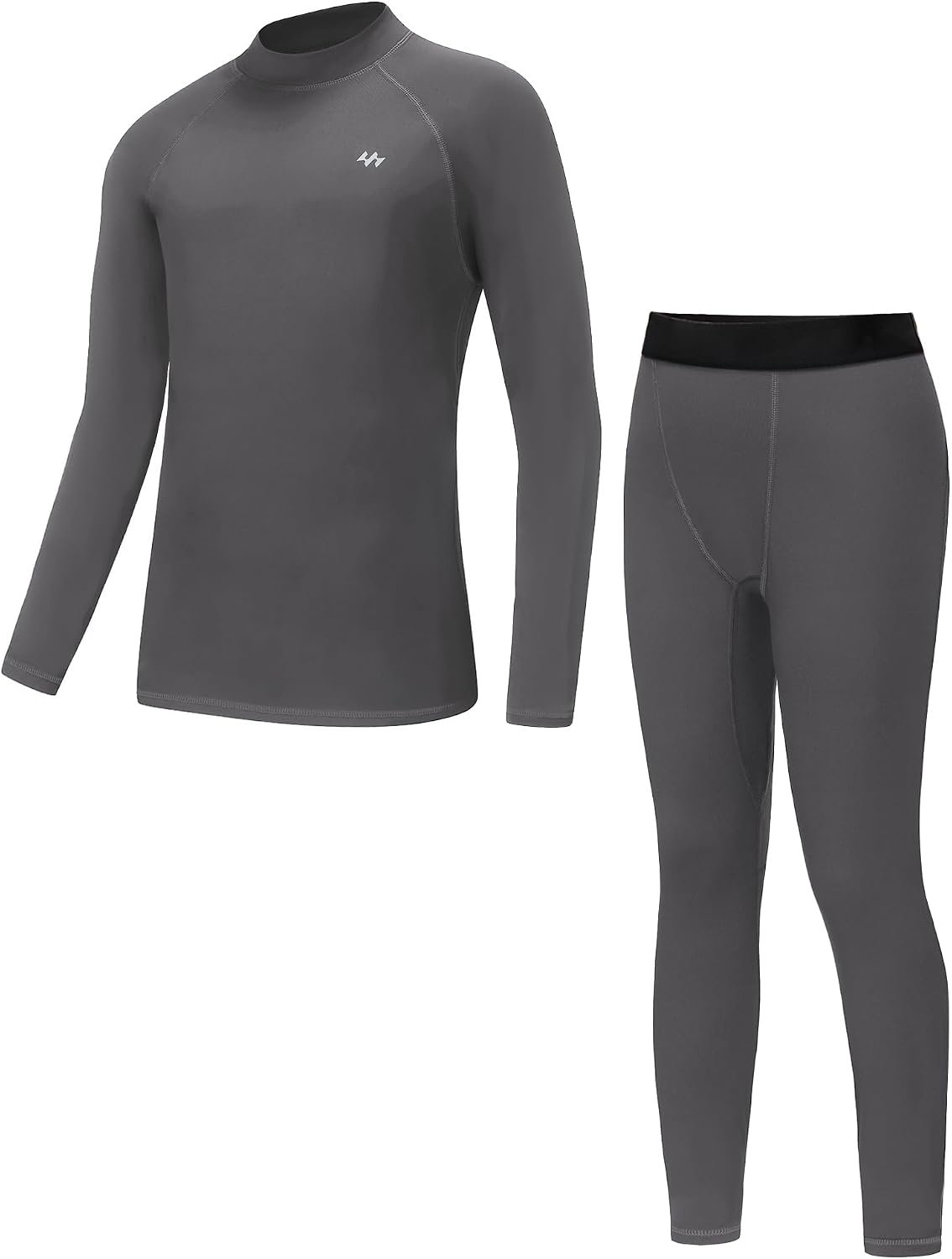 Ewedoos Thermal Underwear Set for Kids Thermals Top and Bottom Set Boys Long Johns Base Layer Thermal Set