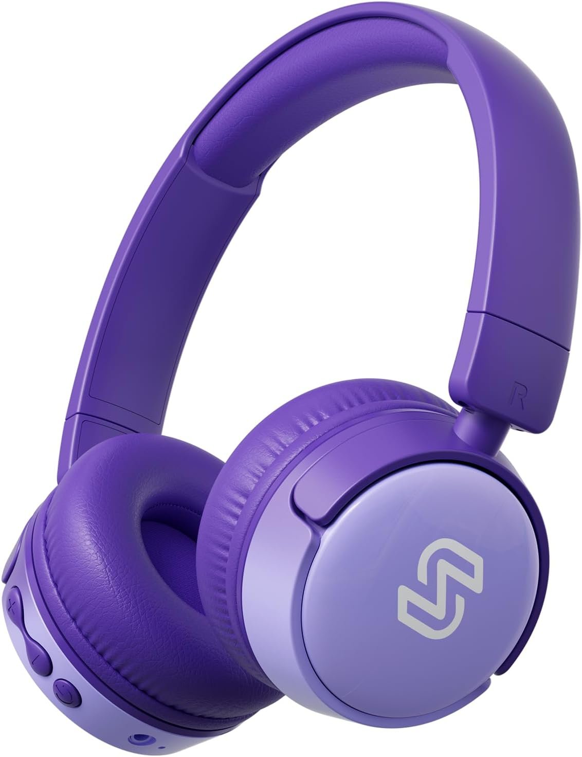 S62 Kids Bluetooth Headphones On Ear, Wireless Headset with Mic & 85/94dB Volume Limiter, Foldable Stereo Headphones for Boys Girls, Safe Learning & Entertainment Headphones for School/Travel