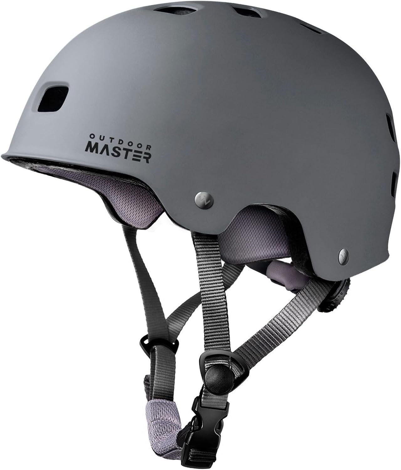OutdoorMaster Skateboard Cycling Helmet – Two Removable Liners Ventilation Multi-Sport Scooter Roller Skate Inline Skating Rollerblading for Kids, Youth & Adults