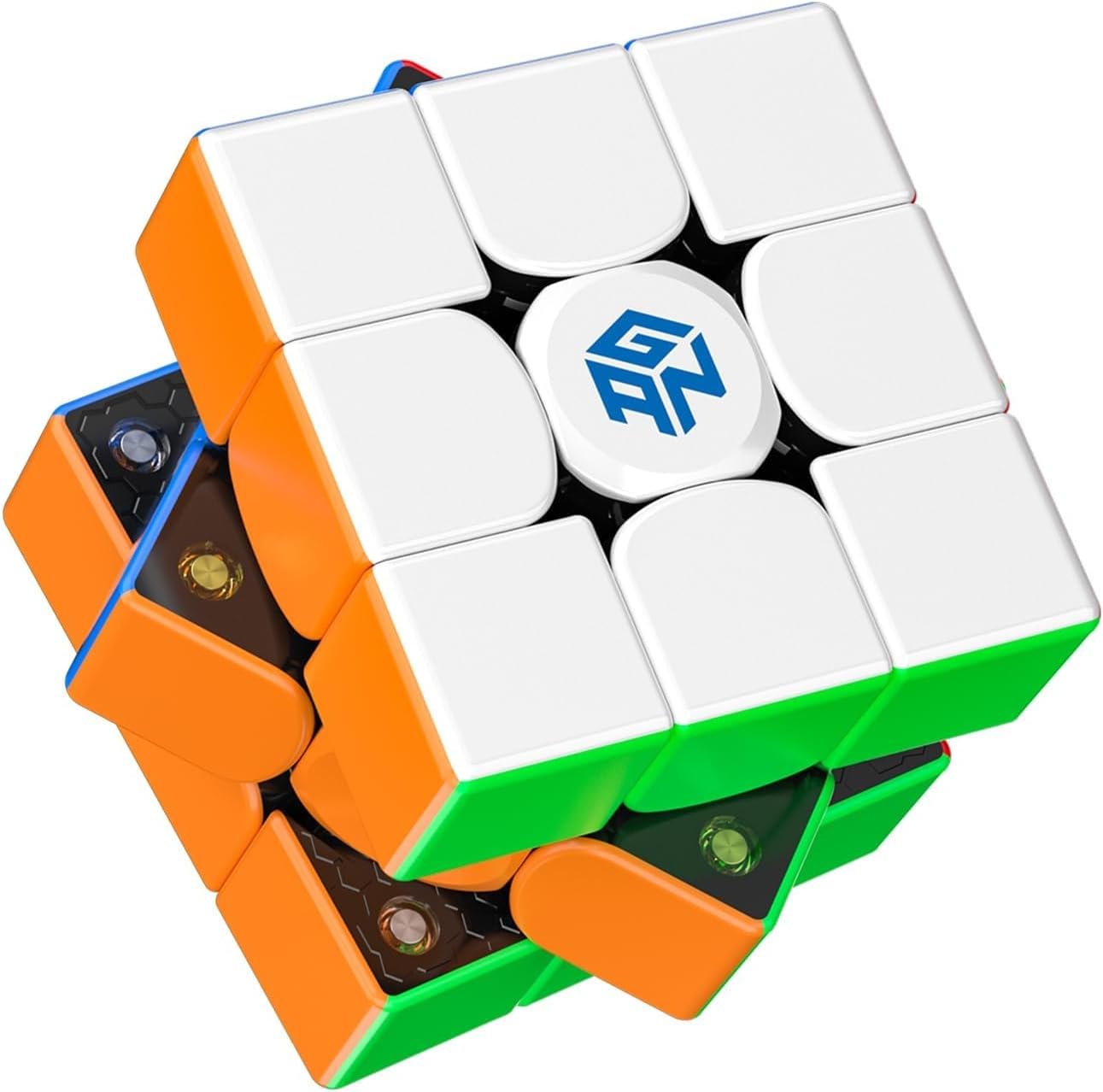 GAN 356 M, Speed Cube 3×3 Magnetic Puzzle Christams Gift for Kids | Smooth turning, stable control, beginner-friendly performance, spatial awareness toys for cubers adults, no extra ges
