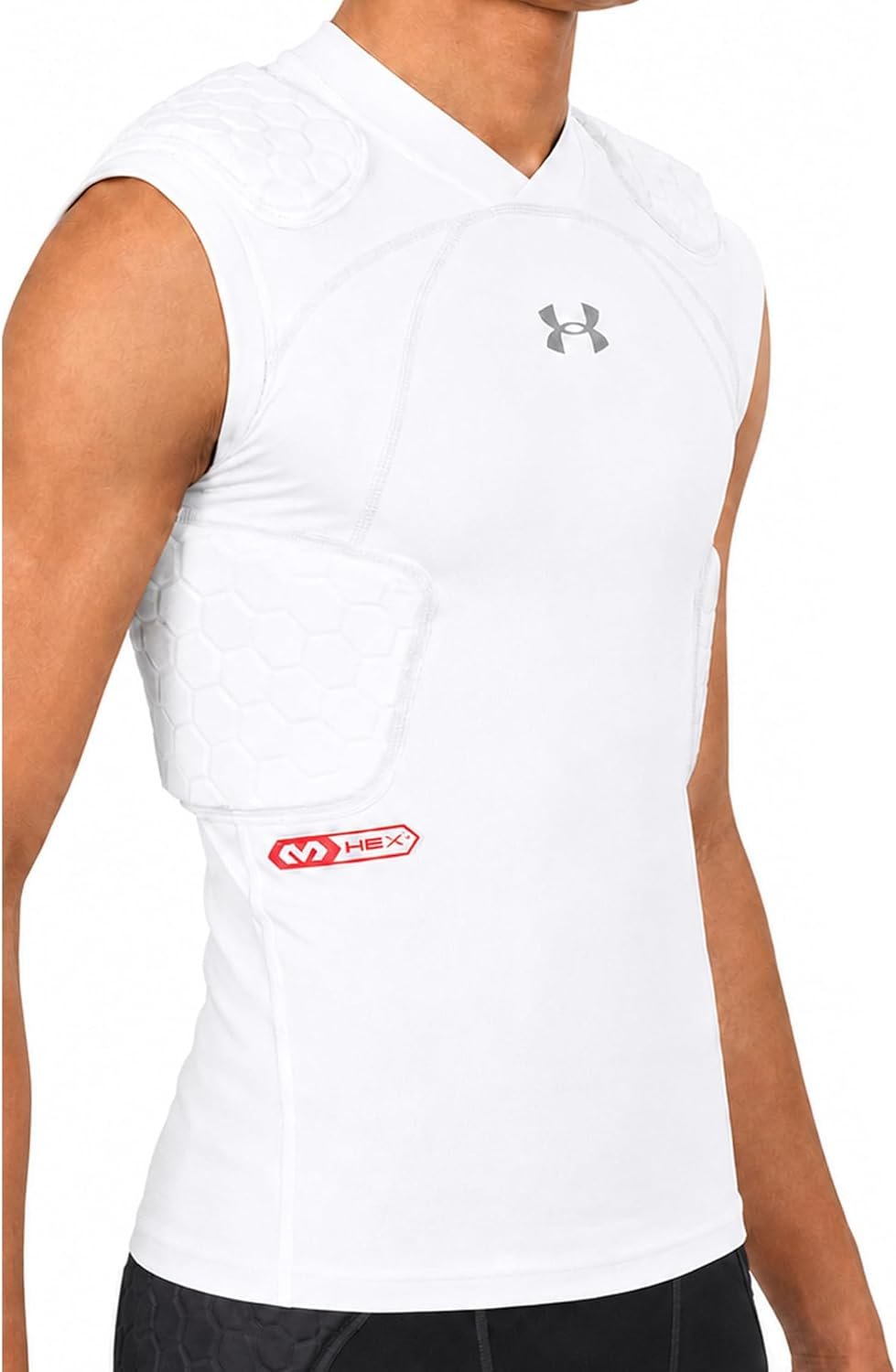 Under Armour Gameday Pro 5-Pad Youth Football Compression Shirt Protective Top