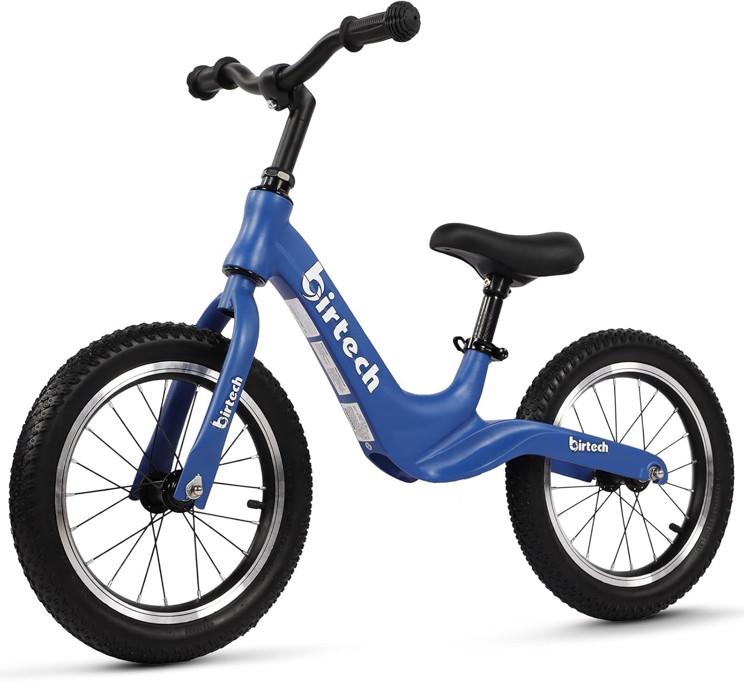 Birtech 14″ Kids Balance Bike for 3,4,5,6 Year Old Boys and Girls, Air Tires with Magnesium Alloy Frame, Lightweight No Pedal Toddler Training Bicycle