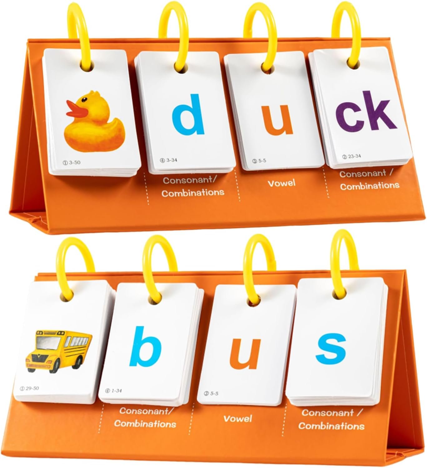Alened Phonics Flash Cards, Sight Words Flash Cards Kindergarte Kids 3-8 | Learn To Read Books for Age 3-5, Hooked on Phonics for Toddlers 2-4 Years, CVC Word Games for 1st Grade Homeschool Education