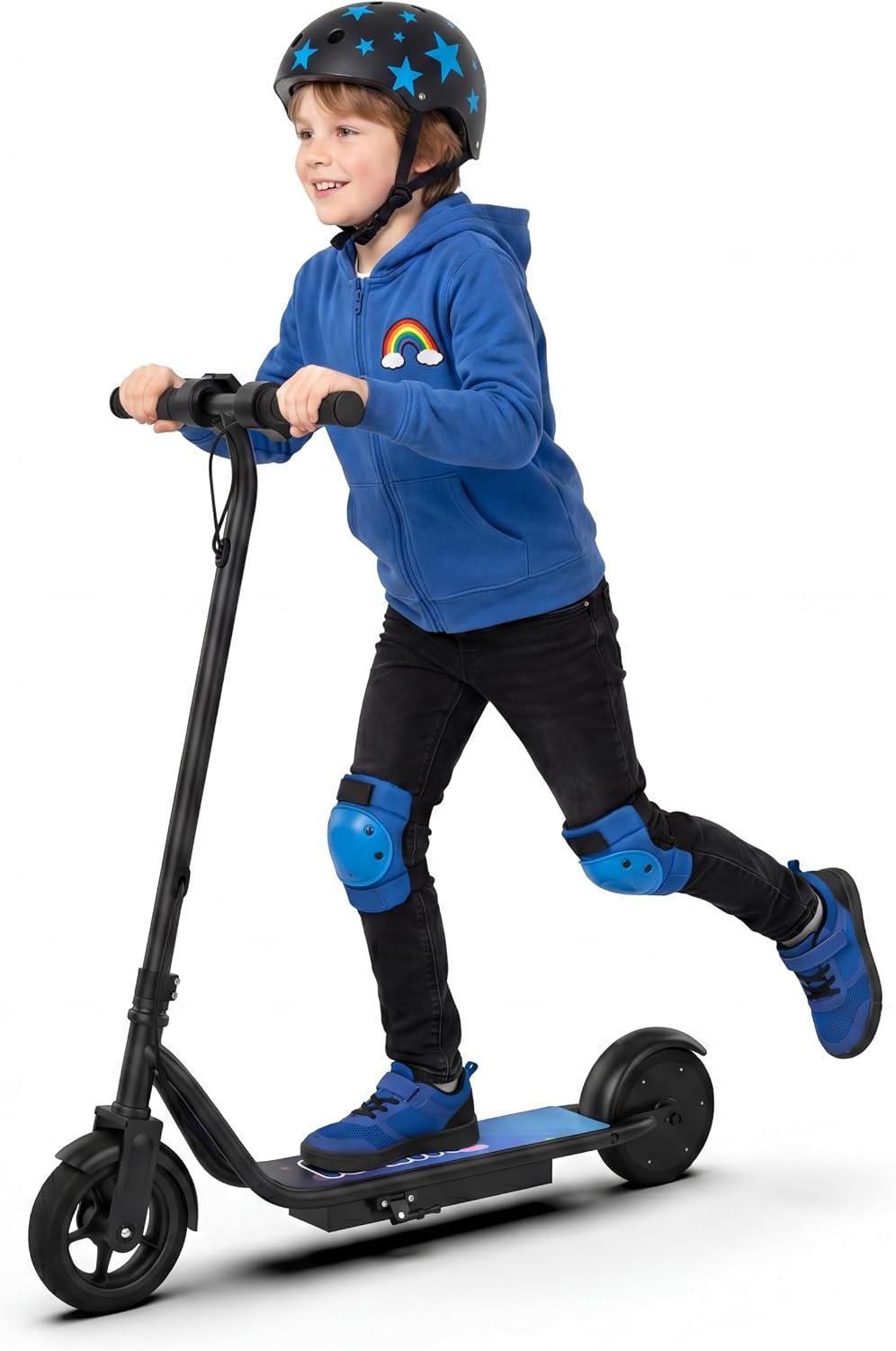 Electric Scooter for Adults, Teens & Big Kids, 350W-500W Motor, 10Mph-21 MPH & 10-28 Miles Max Range, 6.5 to 10 inch Tires, Portable Lightweight E-Scooter