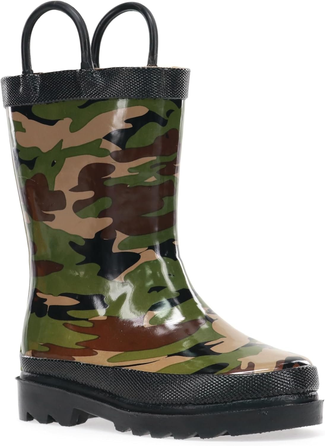 Western Chief Kids Premium Waterproof Rain Boots for Boys and Girls | Built for outdoor play, pull-on loops for self-dressing, comfort EVA insole, rubber traction outsole, toddler to big kid size