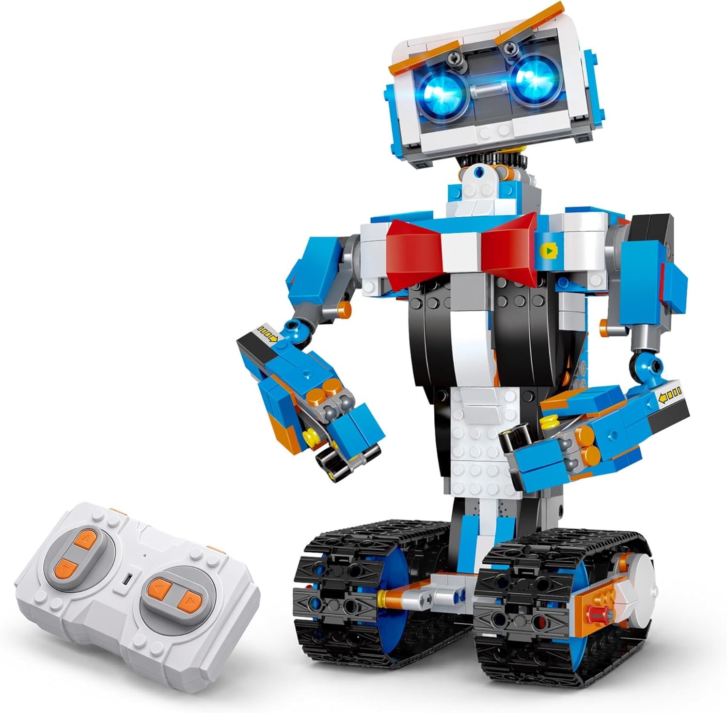 okk Robot Building Kit for Kids Ages 6-12, Remote Control STEM Coding Toy | 635-Piece Rechargeable Robot Kit, 5 APP Modes Control, Creative Programming, DIY Build Fun, Birthday gift for Boys and Girls