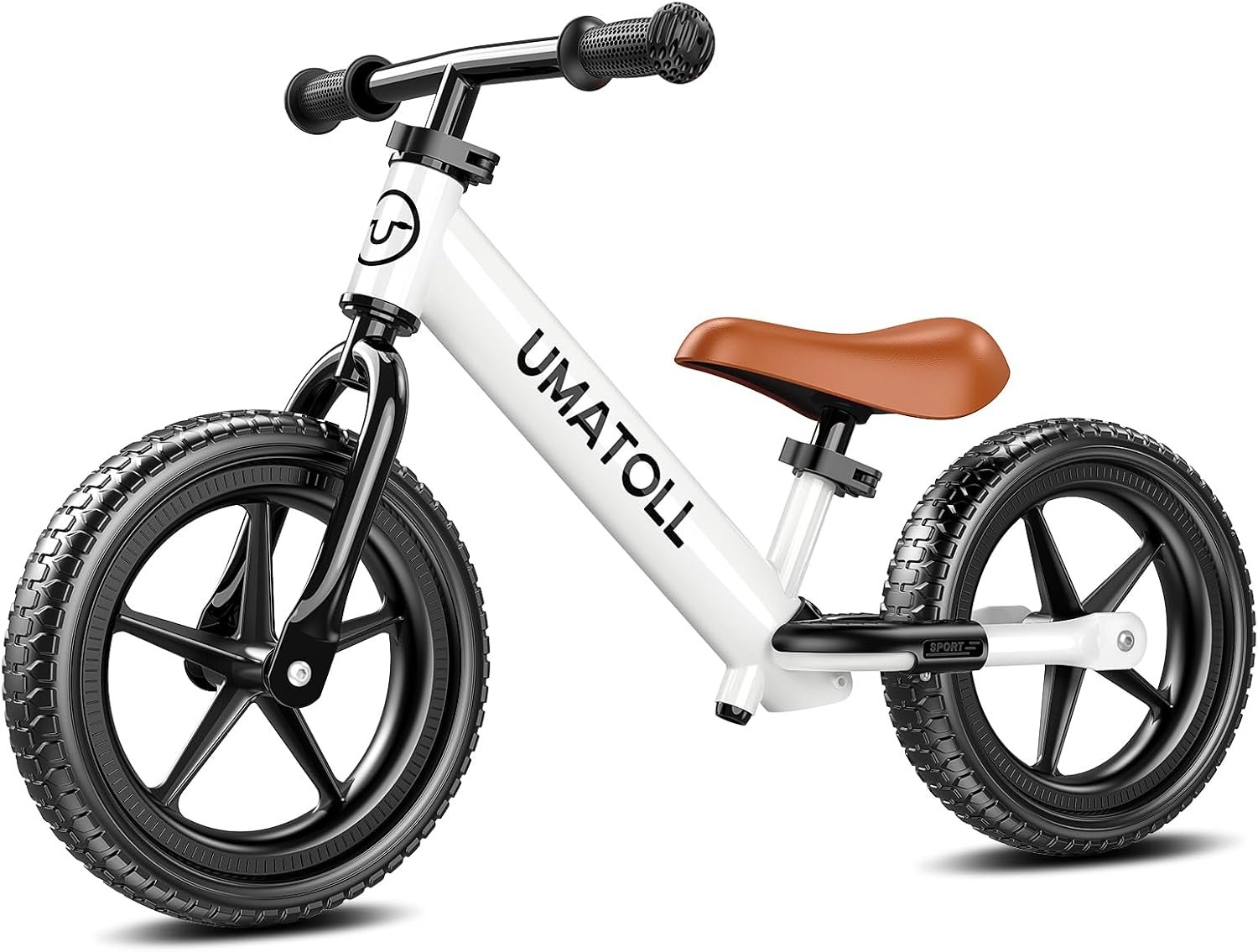 Umatoll Toddler Balance Bike 2 Year Old, Kids Bike Gift for 2-3 Girls Boys | No Pedal Bicycle for 2-5, Adjustable Kids Toy Bike, Ideal Birthday Gift