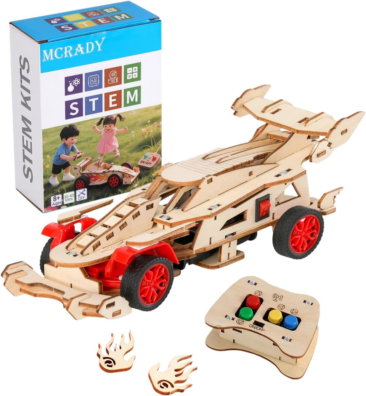 STEM Toys for Boys 8-12, Remote Control F1 Car STEM Building Kit for Kids, 3D Puzzle Science Kits Gift for Boys & Girls Age 8-14 | Birthday Gift Ideas for 8,9,10,11,12,13,14 Year Old Kids