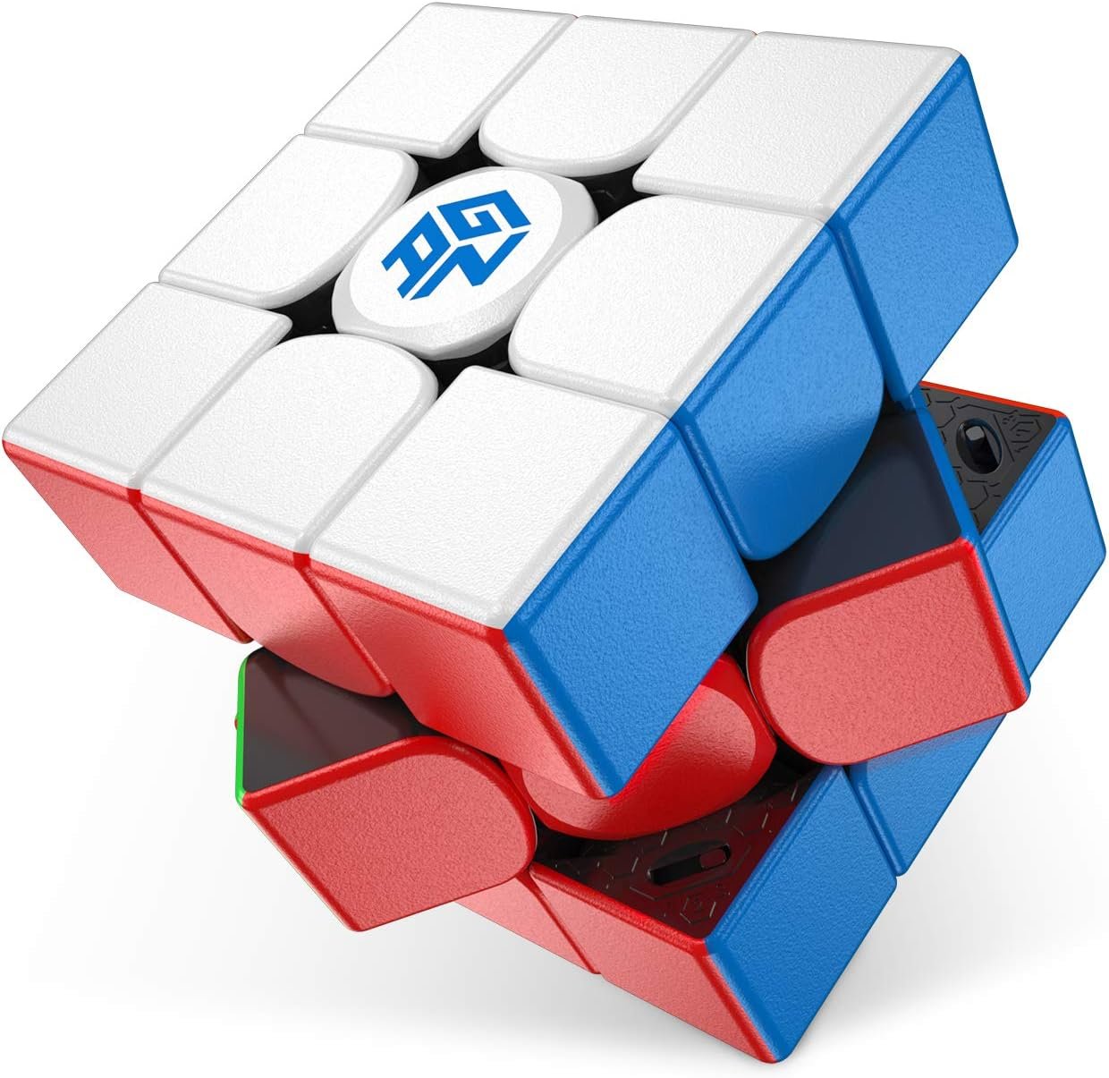 GAN 11 M Pro, 3×3 Magnetic Speed Cube, Magic Puzzle Cube Toy Stickerless Cube Frosted Surface (Black Internal) | Precise control, customizable feel, smooth turning, flagship performance, focus training STEM toys gifts for cubers kids