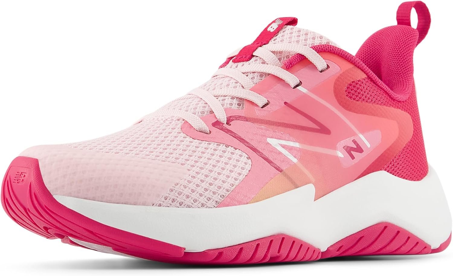 New Balance Kids’ Rave Run V2 Lace-Up Running Shoes