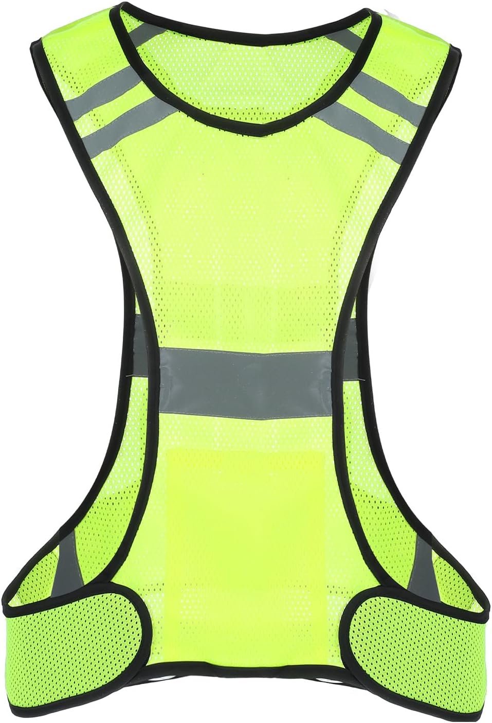 Reflective Running Vest High Visibility Running Gear with Large Pocket Night Lightweight Reflective Safety Vest