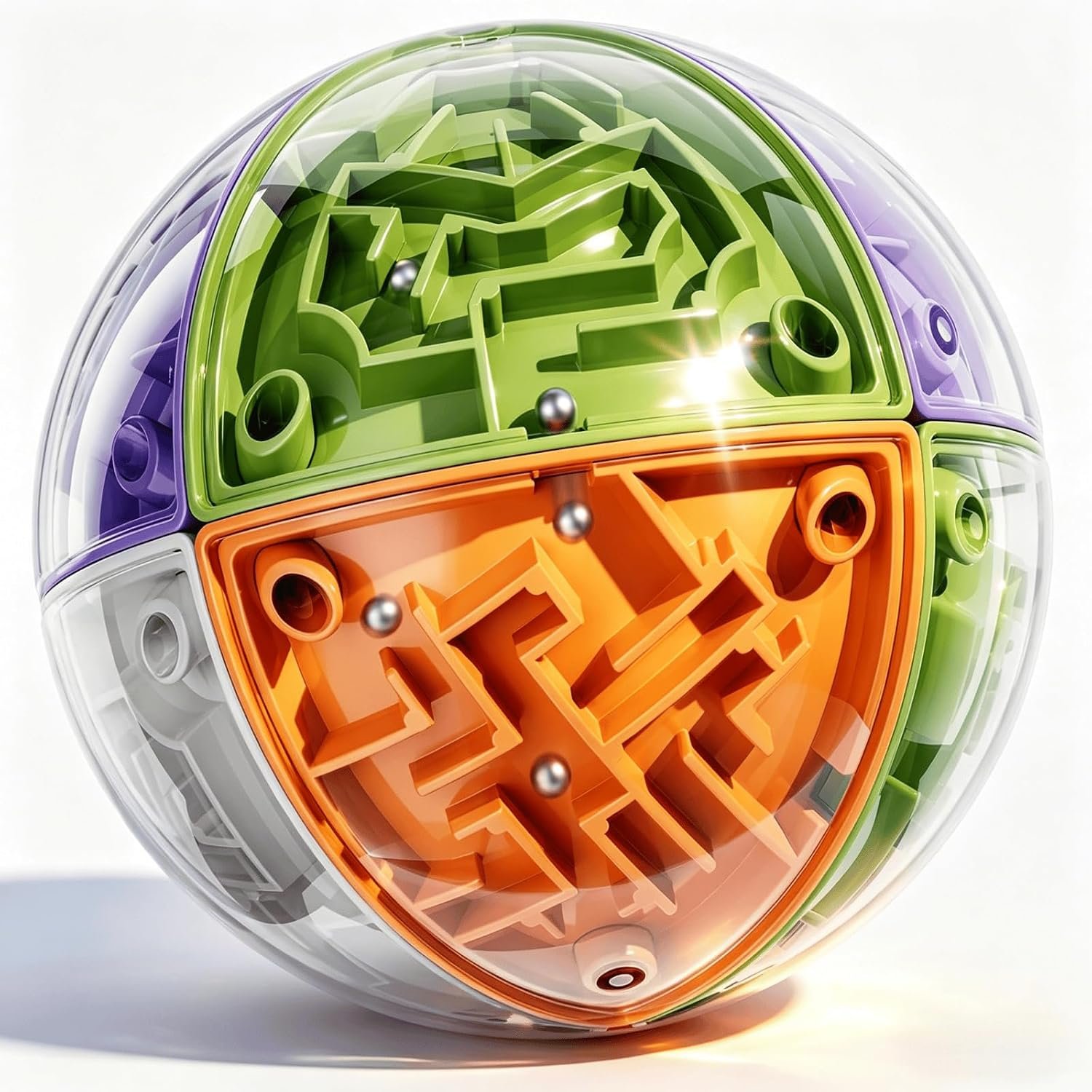 3D Ball Puzzle for Kids 5-8 8-12, Color Matched Game Kids Toy | Logical Reasoning, Education Sensory Learning Toys Birthday Gift for Kids Adults 5 6 7 8 9+ Years Old Boys