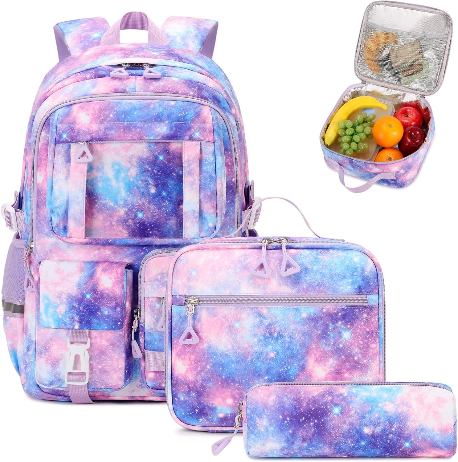 PIG PIG GIRL Kids Backpack for Girls School Book Bag for Elementary Primary