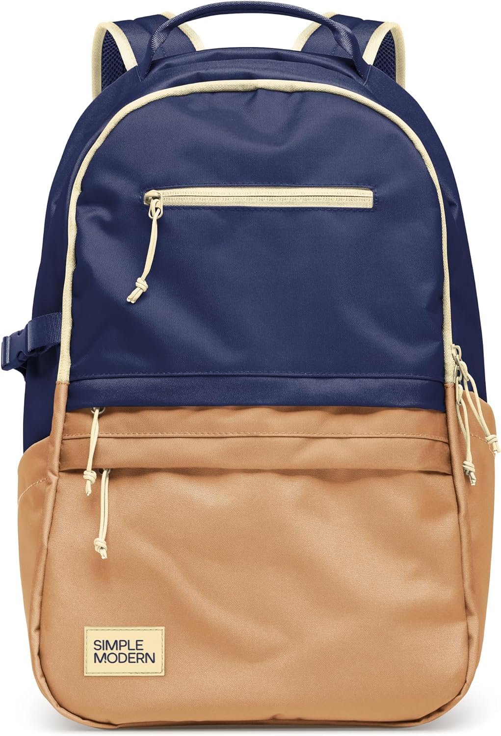 Simple Modern Kids Backpack for School | 20L Laptop Backpack | Multi-Color | Ellis Bookbag for Girls, Boys | Cute Backpack for Middle School, High School, Teens | Khaki, Blue