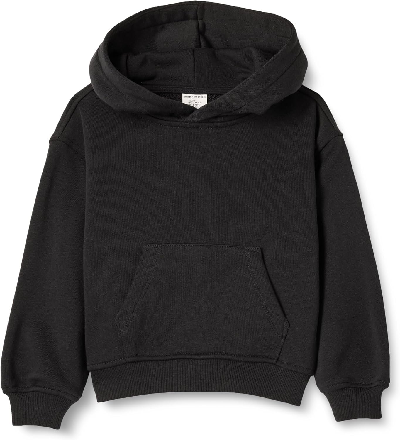 Amazon Essentials Unisex Kids and Toddlers’ Oversized Drop Shoulder Hoodie