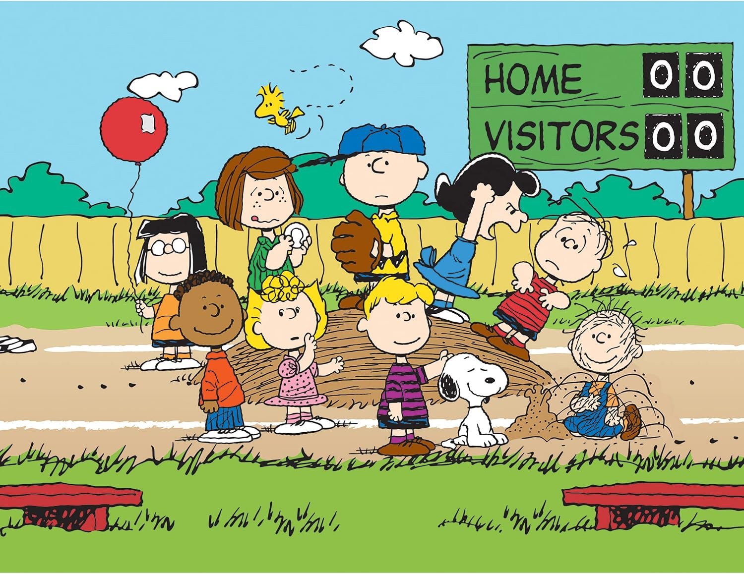 RoseArt – Peanuts – 100 Piece Jigsaw Puzzle for Kids and Adults