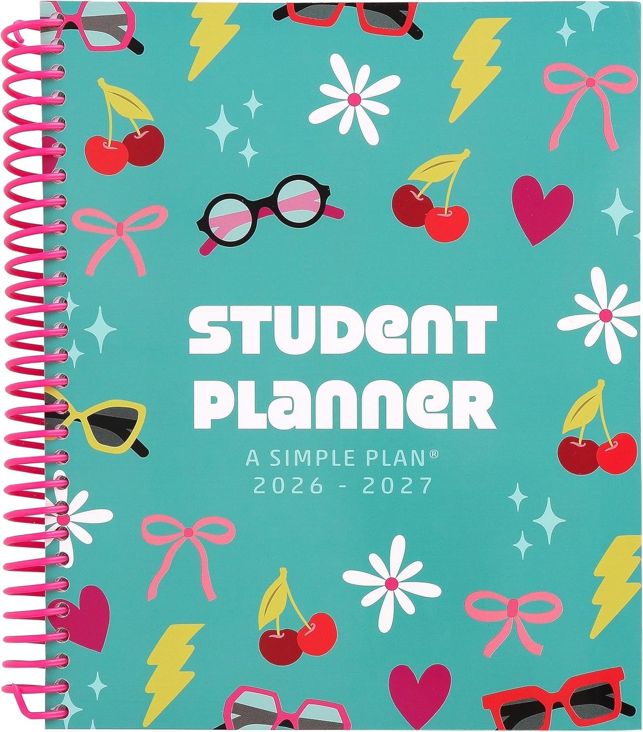 A Simple Plan Groovy Girl Student Planner | Homeschool planner for 2026-2027