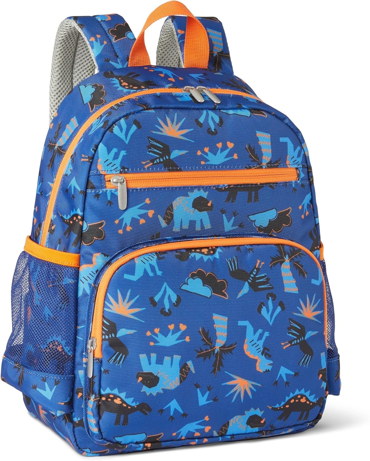 Amazon Essentials Kids School Backpack with Multiple Storage Pockets – Durable Tear-Resistant Day-pack for Books and Supplies-Children’s School Bag – Blue Navy