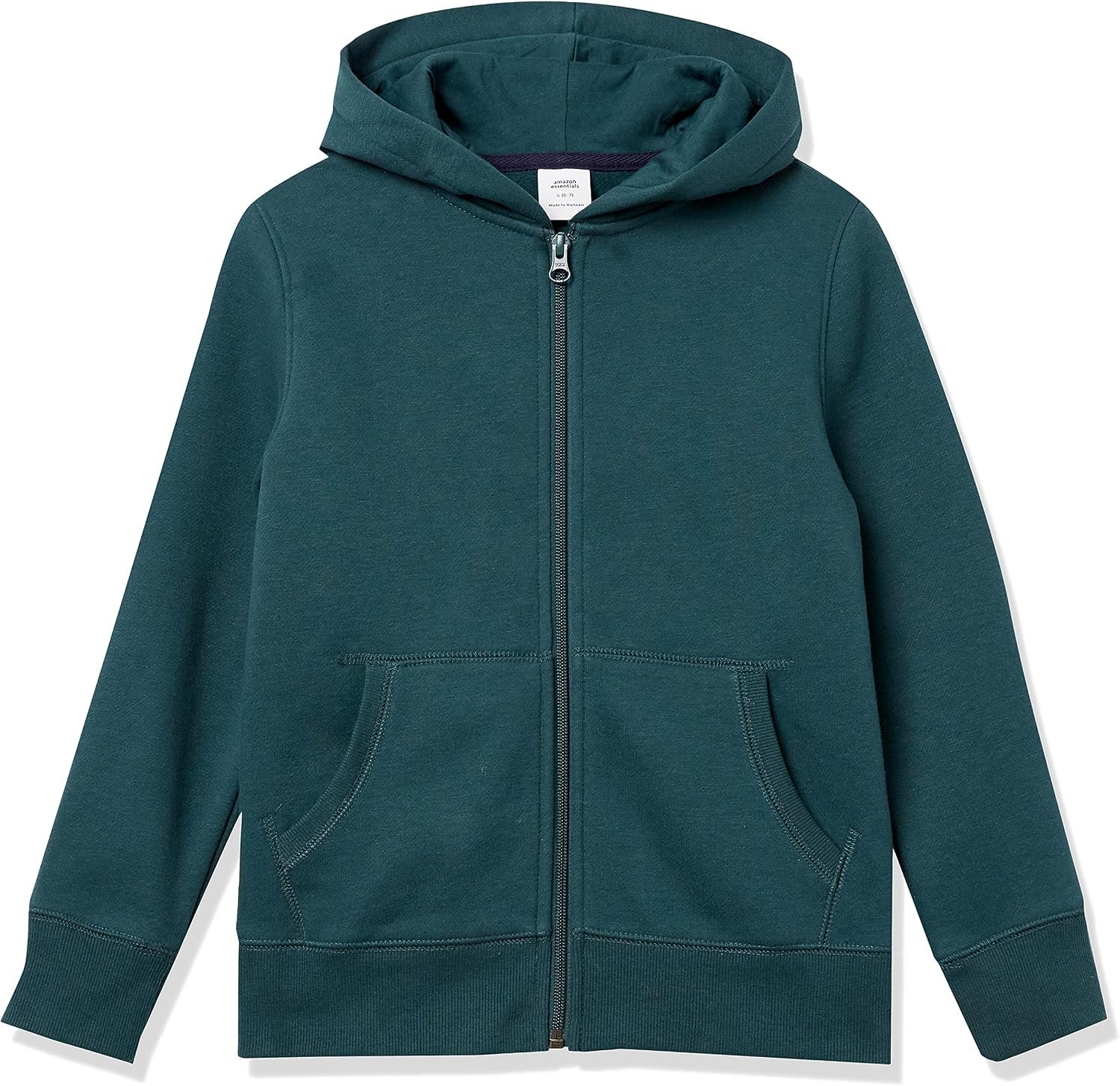 Amazon Essentials Boys and Toddlers’ Soft Fleece Zip-Up Hoodie Sweatshirt