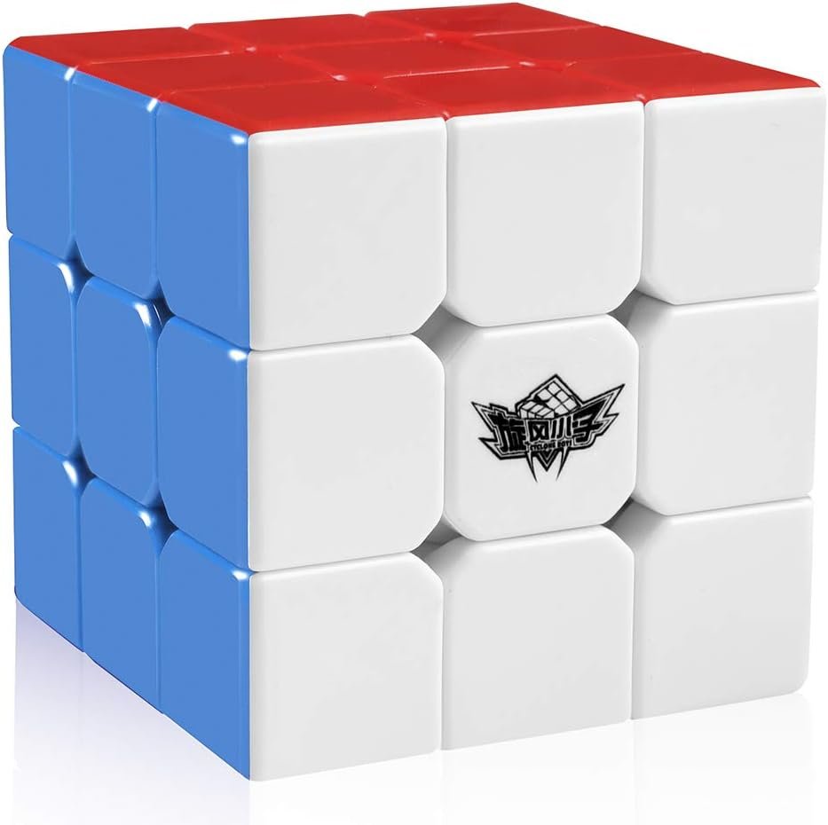 D-FantiX Cyclone Boys 3×3 Speed Cube (56mm), Smooth Turning Brain Teaser