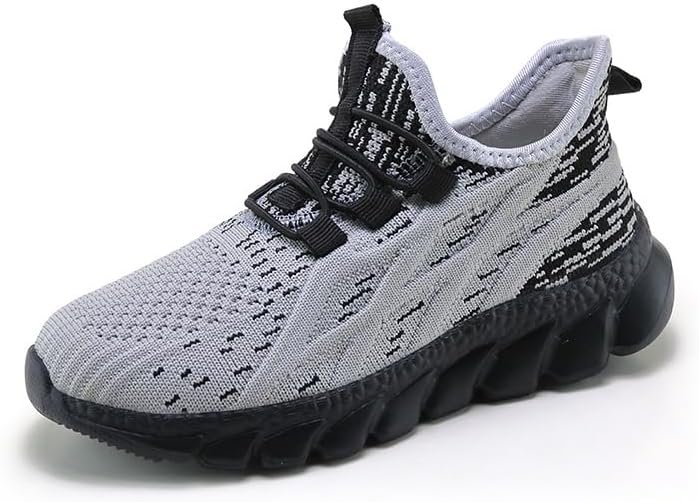 EGMPDA Boys Girls Sneakers Tennis Sports Walking Athletic Running Kid Shoes Non-Slip Camouflage Lightweight Comfortable Breathable for Toddler/Little Kid/Big Kid