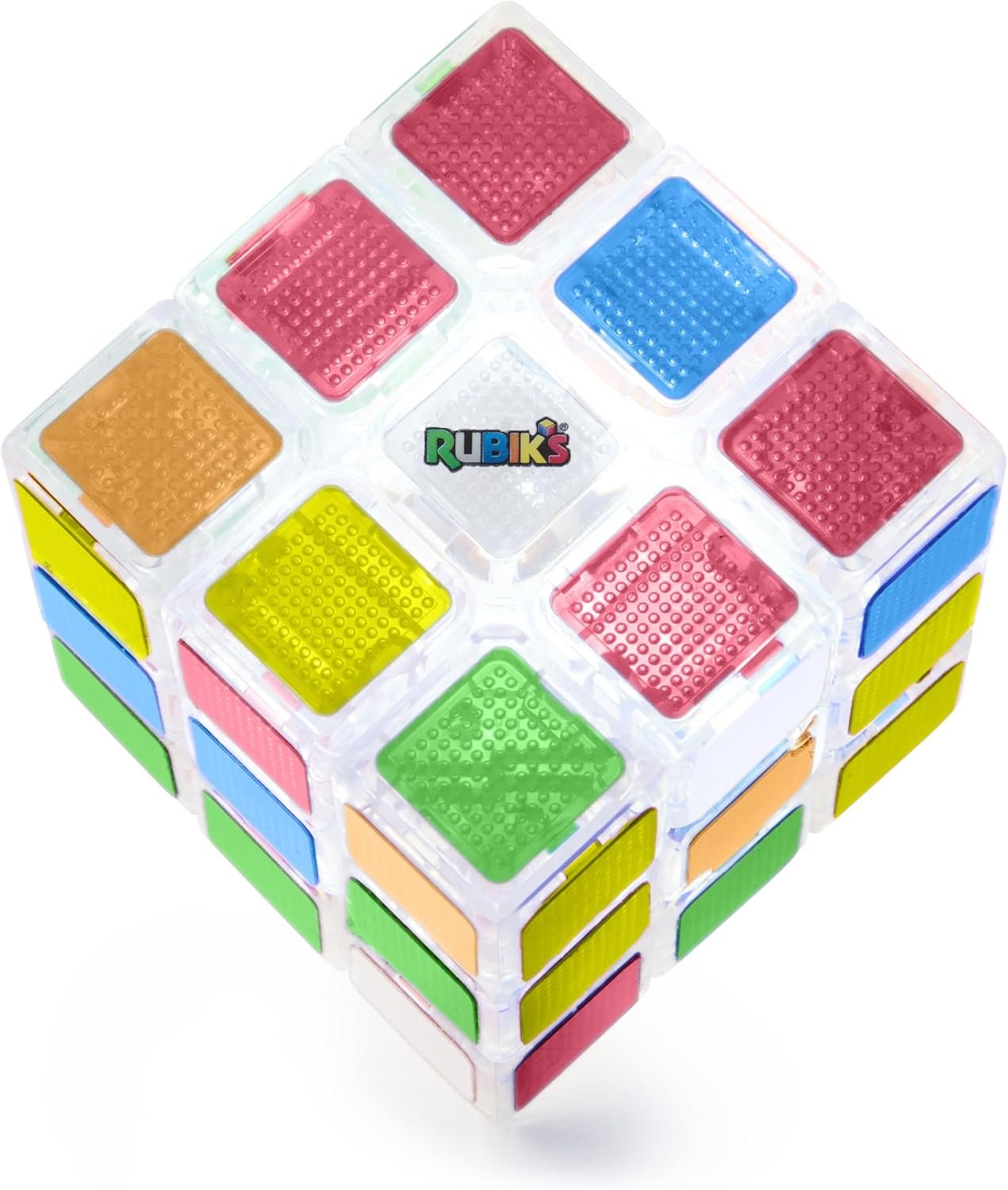 Rubik’s Cube Pulse Cube 3×3 Light-Up Electronic Puzzle Brain Teaser | Light-Up Electronic Puzzle, Solve Before the Lights Go Out, 60-Second Challenge, Fidget Toy, Ages 8 & Up